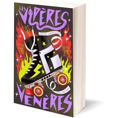 Les vipères vénères - Anne Langlois - Nathan - broché - Roman adolescent - Publicité Les vipères vénères - Anne Langlois - Nathan - broché - Roman adolescent - Publicité