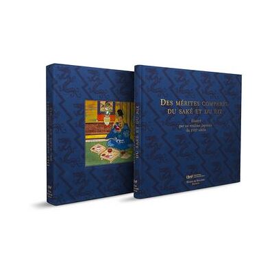 Des Mérites comparés du saké et du riz illustré par un rouleau japonais du XVIIe siècle - Collectif - Selliers Diane De - broché - Beau livre - Publicité Des Mérites comparés du saké et du riz illustré par un rouleau japonais du XVIIe siècle - Collectif - Selliers Diane De - broché - Beau livre - Publicité