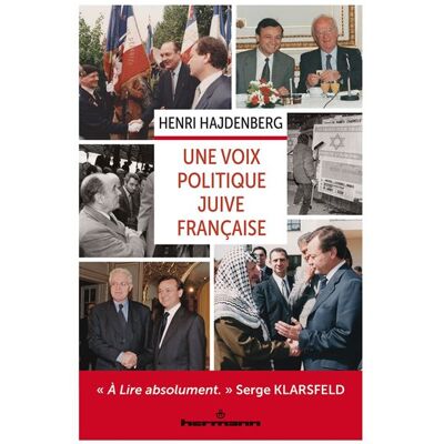 Une voix politique juive française - Henri Hajdenberg - Hermann - broché - Essai - Publicité Une voix politique juive française - Henri Hajdenberg - Hermann - broché - Essai - Publicité