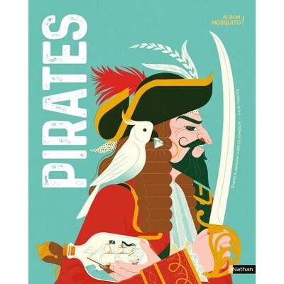 Pirates - Captain Charles Johnson - Nathan - cartonné - Document jeunesse - Publicité Pirates - Captain Charles Johnson - Nathan - cartonné - Document jeunesse - Publicité