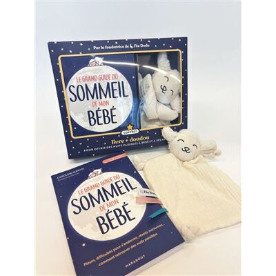 Mon coffret Fée dodo : livre Grand guide du sommeil de mon bébé + doudou Pour des nuits paisibles - Caroline Ferriol - Marabout - Coffret - Jeux livres objets - Publicité Mon coffret Fée dodo : livre Grand guide du sommeil de mon bébé + doudou Pour des nuits paisibles - Caroline Ferriol - Marabout - Coffret - Jeux livres objets - Publicité