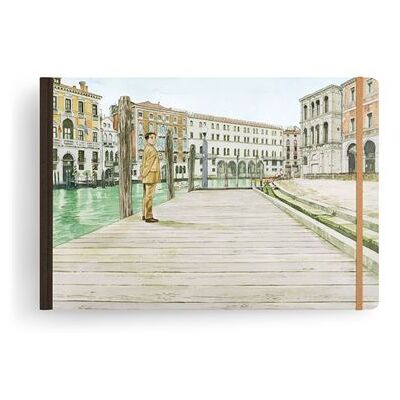 Travel Book Venise - Jirô Taniguchi - Louis Vuitton - relié - Beau livre - Publicité Travel Book Venise - Jirô Taniguchi - Louis Vuitton - relié - Beau livre - Publicité