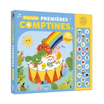 Mes toutes premières comptines - 20 puces sonores - Maria Neradova - Auzou Philippe Eds - cartonné - Album éveil dès la naissance - Publicité Mes toutes premières comptines - 20 puces sonores - Maria Neradova - Auzou Philippe Eds - cartonné - Album éveil dès la naissance - Publicité