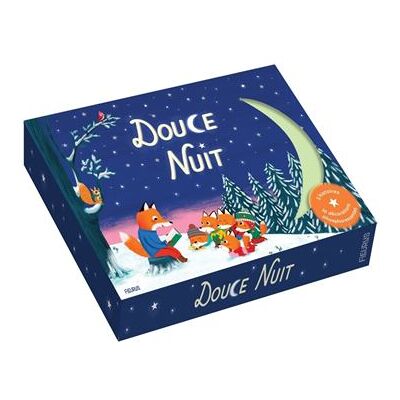 Douce nuit (coffret) 3 histoires + 10 decorations phosphorescentes - Emmanuelle Rey - Fleurus - Coffret - Contes et légendes jeunesse - Publicité Douce nuit (coffret) 3 histoires + 10 decorations phosphorescentes - Emmanuelle Rey - Fleurus - Coffret - Contes et légendes jeunesse - Publicité