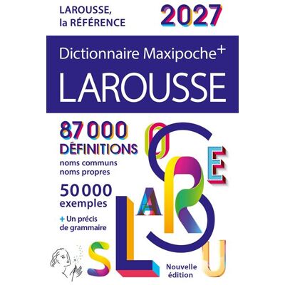 Dictionnaire Larousse Maxipoche Plus 2027 - Collectif - Larousse - broché - Dictionnaire et encyclopédie - Publicité Dictionnaire Larousse Maxipoche Plus 2027 - Collectif - Larousse - broché - Dictionnaire et encyclopédie - Publicité
