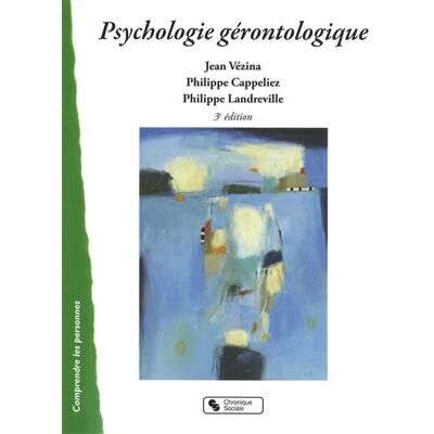 Chronique Sociale Psychologie gerontologique - Publicité Chronique Sociale Psychologie gerontologique - Publicité