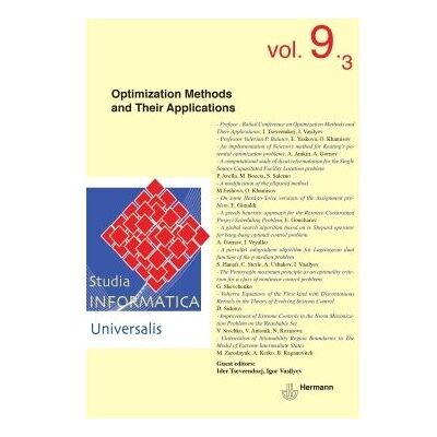 Studia Informatica Universalis n°9.3 Optimization methods and their applications - Ivan Lavallée - Hermann - broché - Revue - Publicité Studia Informatica Universalis n°9.3 Optimization methods and their applications - Ivan Lavallée - Hermann - broché - Revue - Publicité