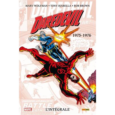 Daredevil : L'intégrale 1975-1976 (T11) - Marv Wolfman - Panini Comics - cartonné - Comics - Publicité Daredevil : L'intégrale 1975-1976 (T11) - Marv Wolfman - Panini Comics - cartonné - Comics - Publicité