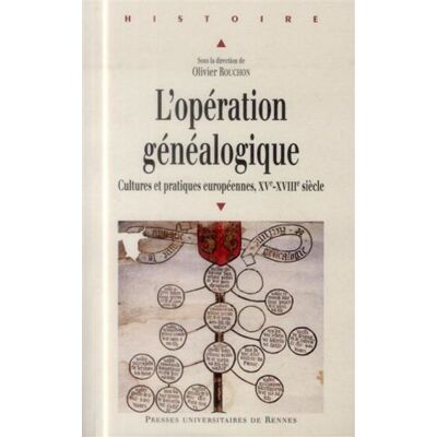 Operation genealogique - Pur - Presses Universitaires Rennes - broché - Biographie - Publicité Operation genealogique - Pur - Presses Universitaires Rennes - broché - Biographie - Publicité