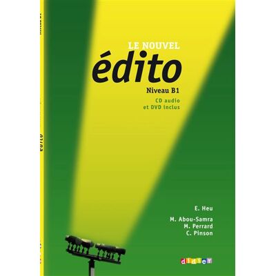 Le nouvel Edito B1 - édition 2012 - Livre + CD + DVD - Myriam Abou-Samra - Didier - broché - Méthode de langue - Publicité Le nouvel Edito B1 - édition 2012 - Livre + CD + DVD - Myriam Abou-Samra - Didier - broché - Méthode de langue - Publicité