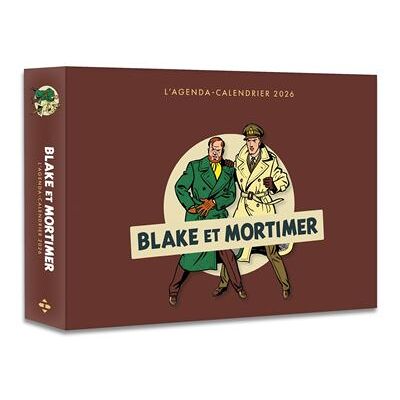 Agenda - Calendrier Blake et Mortimer 2026 - - Collectif - Hugo Image - Agenda - Publicité Agenda - Calendrier Blake et Mortimer 2026 - - Collectif - Hugo Image - Agenda - Publicité