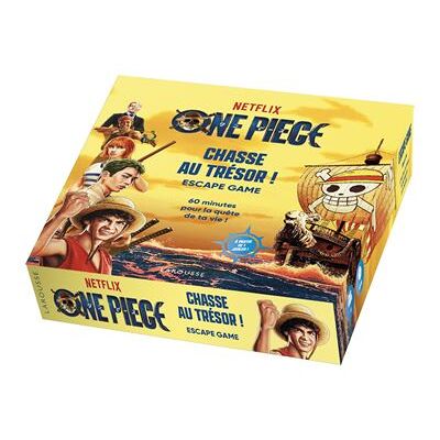 One Piece - Chasse au trésor - Nicolas Trenti - Larousse - Coffret - Jeux livres objets - Publicité One Piece - Chasse au trésor - Nicolas Trenti - Larousse - Coffret - Jeux livres objets - Publicité