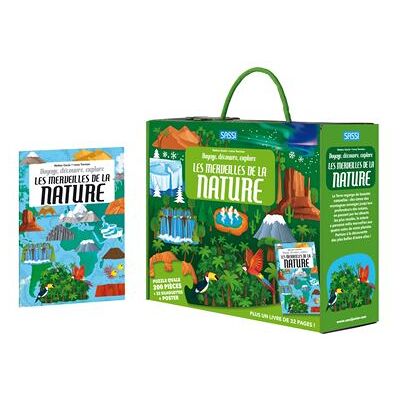 Voyage, découvre et explore. Les merveilles de la nature Puzzle 200 pieces - Irena Trevisan - Sassi - Boîte ou accessoire - Jeux livres objets - Publicité Voyage, découvre et explore. Les merveilles de la nature Puzzle 200 pieces - Irena Trevisan - Sassi - Boîte ou accessoire - Jeux livres objets - Publicité