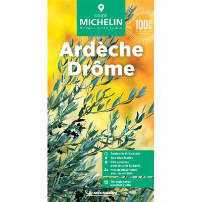 Guide Vert Ardèche, Drôme - Collectif - Michelin - broché - Guide - Publicité Guide Vert Ardèche, Drôme - Collectif - Michelin - broché - Guide - Publicité