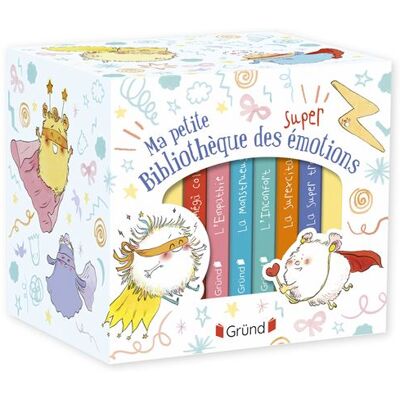Grund Ma petite bibliothèque des super émotions - Publicité Grund Ma petite bibliothèque des super émotions - Publicité