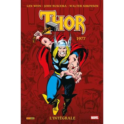 Thor : L'intégrale 1977 (T19) - Len Wein - Panini Comics - relié - Comics - Publicité Thor : L'intégrale 1977 (T19) - Len Wein - Panini Comics - relié - Comics - Publicité
