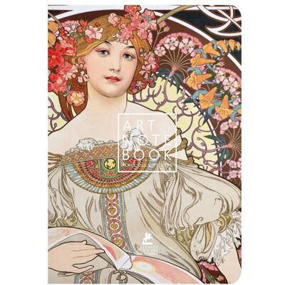 Art Notebook - Mucha - Collectif - Place Des Victoires Eds - relié - Carnet (de voyage, intime, de notes) - Publicité Art Notebook - Mucha - Collectif - Place Des Victoires Eds - relié - Carnet (de voyage, intime, de notes) - Publicité