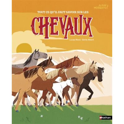 Chevaux - Lucas Riera - Nathan - cartonné - Document jeunesse - Publicité Chevaux - Lucas Riera - Nathan - cartonné - Document jeunesse - Publicité
