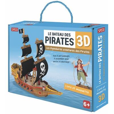 Le bateau des pirates 3D - N.E. 2026 livre + bateau des pirates a const - Maréva Bernède - Sassi - Boîte ou accessoire - Jeux livres objets - Publicité Le bateau des pirates 3D - N.E. 2026 livre + bateau des pirates a const - Maréva Bernède - Sassi - Boîte ou accessoire - Jeux livres objets - Publicité