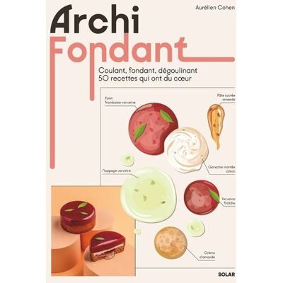 Archi fondant - Coulant, fondant, dégoulinant 50 recettes qui ont du coeur - Aurélien Cohen - Solar - relié - Beau livre - Publicité Archi fondant - Coulant, fondant, dégoulinant 50 recettes qui ont du coeur - Aurélien Cohen - Solar - relié - Beau livre - Publicité