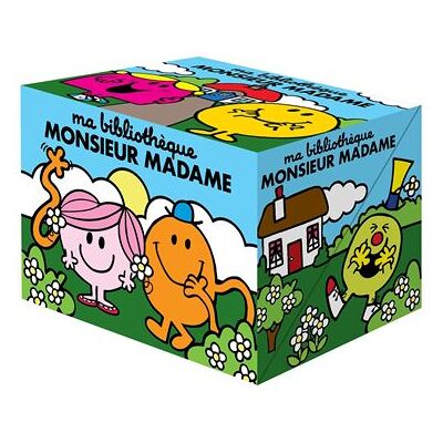 Ma bibliothèque Monsieur Madame - Sanrio Studios - Hachette Jeunesse - Coffret - Album jeunesse - Publicité Ma bibliothèque Monsieur Madame - Sanrio Studios - Hachette Jeunesse - Coffret - Album jeunesse - Publicité