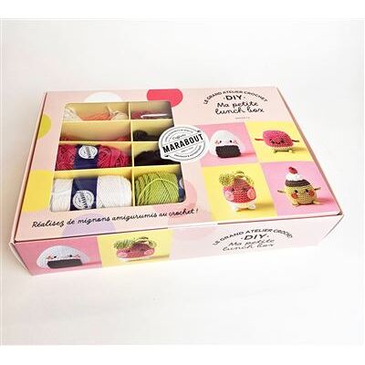 Le grand atelier crochet - Ma petite lunch box - - Annick Ly - @a.p.i.l.y - Marabout - Jeux livres objets - Publicité Le grand atelier crochet - Ma petite lunch box - - Annick Ly - @a.p.i.l.y - Marabout - Jeux livres objets - Publicité