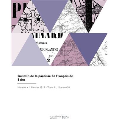 Bulletin de la paroisse St François de Sales - Collectif - Hachette Bnf - broché - Livre - Publicité Bulletin de la paroisse St François de Sales - Collectif - Hachette Bnf - broché - Livre - Publicité