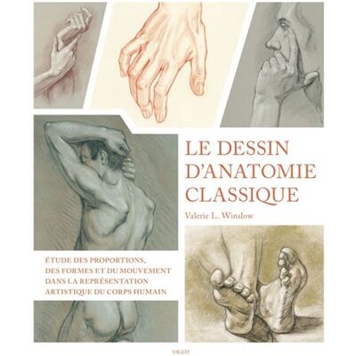 Le dessin d'anatomie classique Étude des proportions, des formes et du mouvement dans la représentation artistique du corps humain - Valérie L. Winslow - Vigot - relié - Manuel - Publicité Le dessin d'anatomie classique Étude des proportions, des formes et du mouvement dans la représentation artistique du corps humain - Valérie L. Winslow - Vigot - relié - Manuel - Publicité