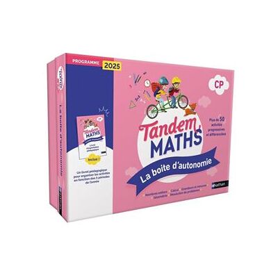 Tandem - CP - La boite d'autonomie - Stéphanie Collomb - Nathan - Boîte ou accessoire - Scolaire / Universitaire - Publicité Tandem - CP - La boite d'autonomie - Stéphanie Collomb - Nathan - Boîte ou accessoire - Scolaire / Universitaire - Publicité