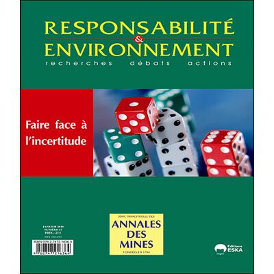 Faire face à l'incertitude - Collectif - Eska - broché - Revue - Publicité Faire face à l'incertitude - Collectif - Eska - broché - Revue - Publicité
