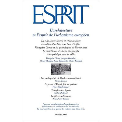 L'architecture et l'esprit de l'urbanisme européen Tome 5 -10 - Collectif - Esprit - broché - Revue - Publicité L'architecture et l'esprit de l'urbanisme européen Tome 5 -10 - Collectif - Esprit - broché - Revue - Publicité
