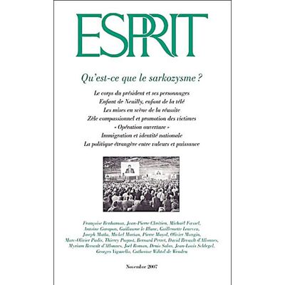 Qu'est-ce que le sarkozysme ? - Collectif - Esprit - broché - Revue - Publicité Qu'est-ce que le sarkozysme ? - Collectif - Esprit - broché - Revue - Publicité