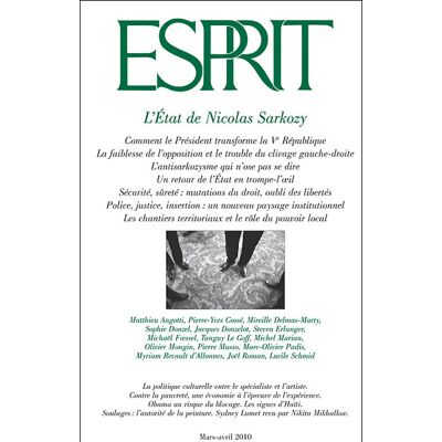 L'état de Nicolas Sarkozy Numéro 3 - Collectif - Esprit - broché - Revue - Publicité L'état de Nicolas Sarkozy Numéro 3 - Collectif - Esprit - broché - Revue - Publicité