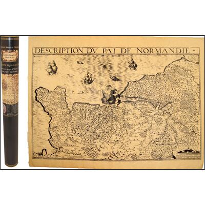 Normandie en 1620 50 cm x 38 cm - Collectif - Antica - broché - Atlas / carte - Publicité Normandie en 1620 50 cm x 38 cm - Collectif - Antica - broché - Atlas / carte - Publicité