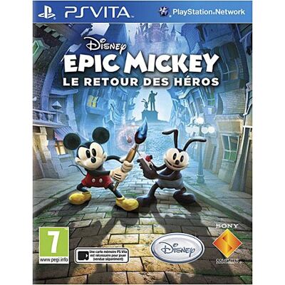 Logithéque Disney Epic Mickey 2 - Le retour des héros - Publicité Logithéque Disney Epic Mickey 2 - Le retour des héros - Publicité