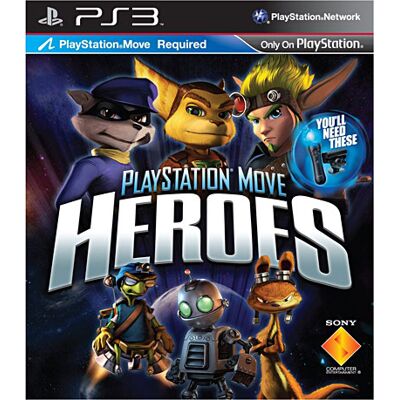 Logithéque Playstation Move Heroes - Publicité Logithéque Playstation Move Heroes - Publicité