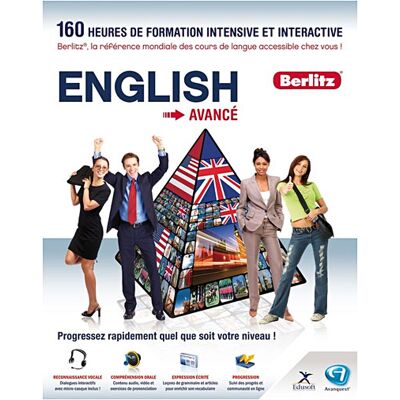 Micro Application Berlitz English Avancé - Publicité Micro Application Berlitz English Avancé - Publicité