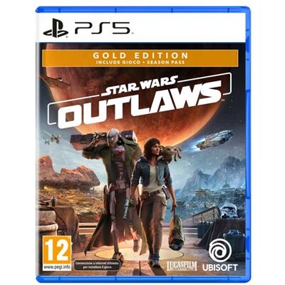 Ubisoft Star Wars Outlaws Gold Edition Or PlayStation 5 - Publicité Ubisoft Star Wars Outlaws Gold Edition Or PlayStation 5 - Publicité