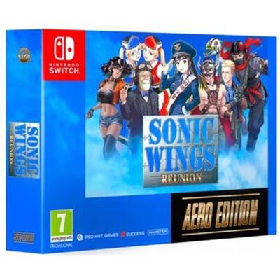 Just For Games Maximum Ent. Sonic Wings Reunion Collector's Edition - Publicité Just For Games Maximum Ent. Sonic Wings Reunion Collector's Edition - Publicité