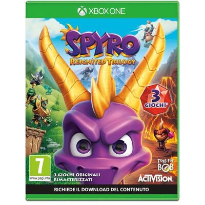 Microsoft Spyro Reignited Trilogy, Xbox One Standard Italien - Publicité Microsoft Spyro Reignited Trilogy, Xbox One Standard Italien - Publicité