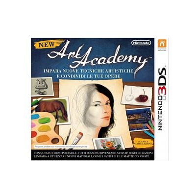 Nintendo New Art Academy Italien Nintendo 3DS - Publicité Nintendo New Art Academy Italien Nintendo 3DS - Publicité