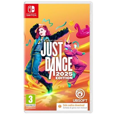 Ubisoft Just Dance 2025 Edition Standard Nintendo Switch - Publicité Ubisoft Just Dance 2025 Edition Standard Nintendo Switch - Publicité