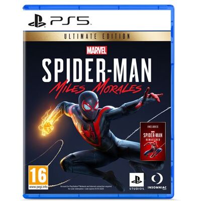Sony Marvel’s Spider-Man: Miles Morales Ultimate Edition Allemand, Anglais, Italien PlayStation 5 - Publicité Sony Marvel’s Spider-Man: Miles Morales Ultimate Edition Allemand, Anglais, Italien PlayStation 5 - Publicité