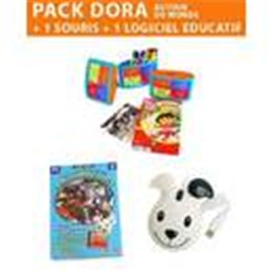 Atari Pack Dora : Autour Du Monde + 1 Souris + 1 Logiciel Éducatif - Publicité Atari Pack Dora : Autour Du Monde + 1 Souris + 1 Logiciel Éducatif - Publicité
