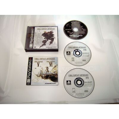 Square Electronic Arts Final Fantasy Anthology - Publicité Square Electronic Arts Final Fantasy Anthology - Publicité