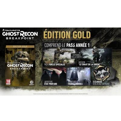 Ghost Recon Breakpoint Gold Edition - Publicité Ghost Recon Breakpoint Gold Edition - Publicité