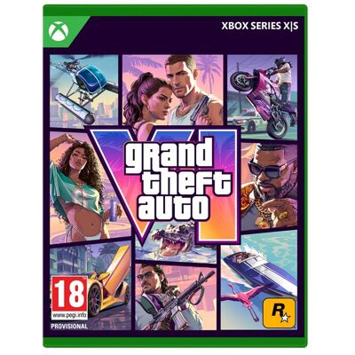 Take 2 Interactive Grand Theft Auto GTA VI Xbox Series X/S - Publicité Take 2 Interactive Grand Theft Auto GTA VI Xbox Series X/S - Publicité