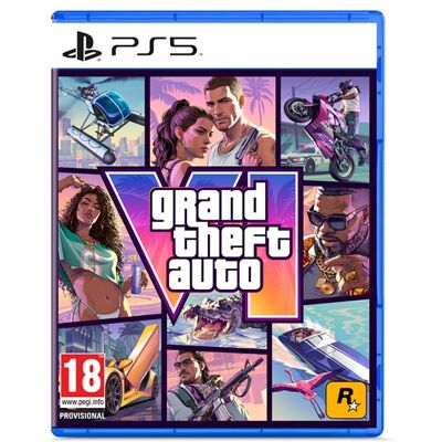 Take 2 Interactive Grand Theft Auto GTA VI PS5 - Publicité Take 2 Interactive Grand Theft Auto GTA VI PS5 - Publicité