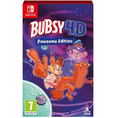 Flashpoint Germany GmbH Bubsy 4D Pawsome Edition Nintendo Switch - Publicité Flashpoint Germany GmbH Bubsy 4D Pawsome Edition Nintendo Switch - Publicité