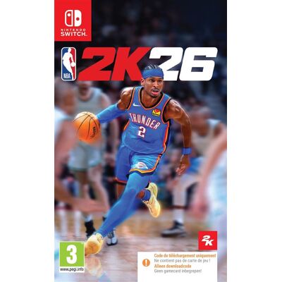 Take 2 Interactive NBA 2K26 Code in a Box Nintendo Switch - Publicité Take 2 Interactive NBA 2K26 Code in a Box Nintendo Switch - Publicité